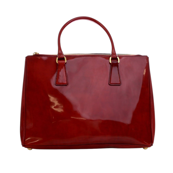 Pre-Loved Prada Medium Spazzolato Galleria Double Zip Satchel - Picture 2 of 12